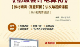 会计初级课程视频全集,系统掌握基础会计知识